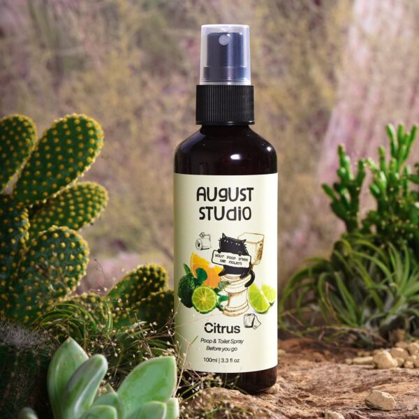 Xịt Khử Mùi Vệ Sinh Poop & Toilet Spray Before You Go Citrus – August Studio | Tươi Mát, Khử Mùi Tức Thì
