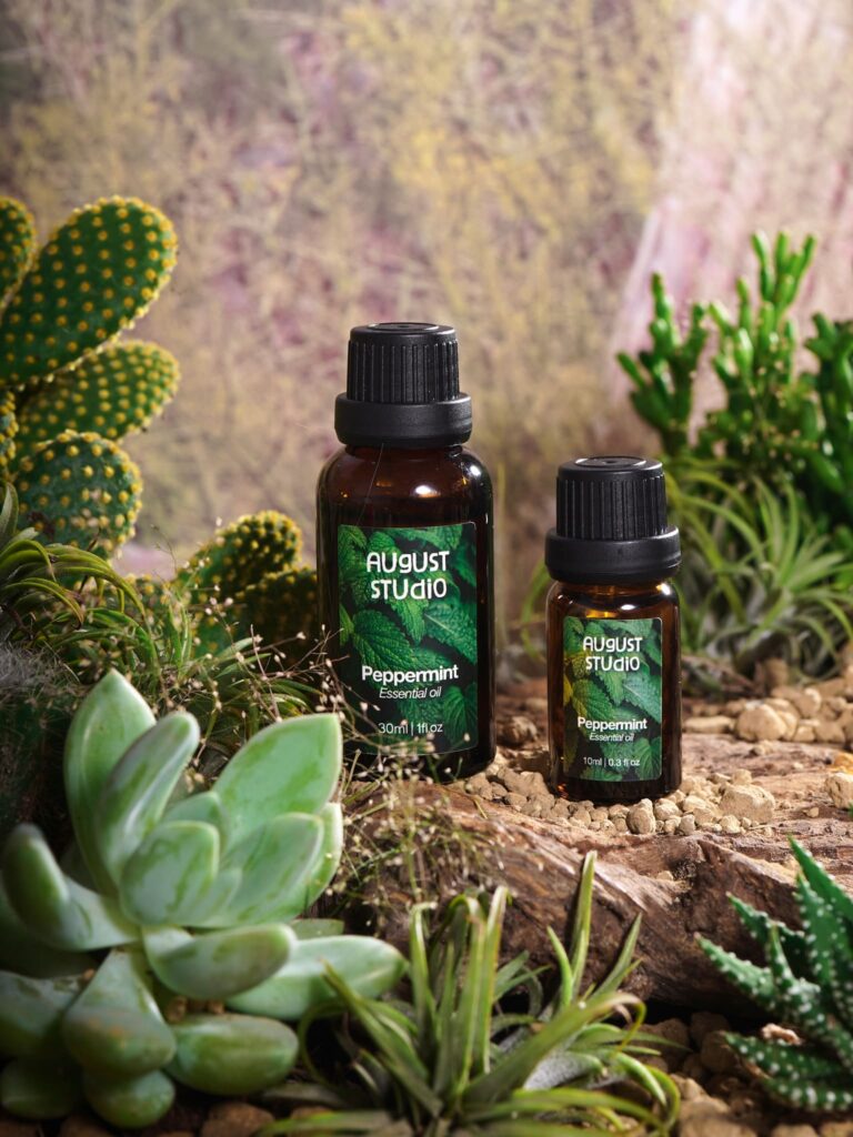Tinh Dầu Bạc hà - Peppermint August studio, 100% Nguyên chất từ thiên nhiên