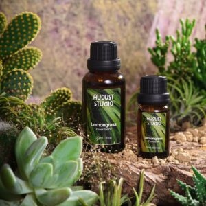 Tinh Dầu Thiên Nhiên Sả Chanh (Lemongrass) – August Studio | Nguyên Chất, Sảng Khoái, Đuổi Côn Trùng