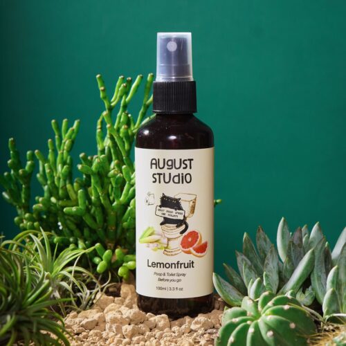Xịt Khử Mùi Vệ Sinh Poop & Toilet Spray Before You Go Lemonfruit – August Studio | Hương Tinh Dầu Thiên Nhiên, Khử Mùi Tức Thì