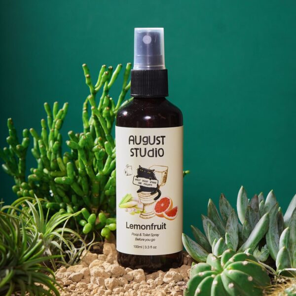 Xịt Khử Mùi Vệ Sinh Poop & Toilet Spray Before You Go Lemonfruit – August Studio | Hương Tinh Dầu Thiên Nhiên, Khử Mùi Tức Thì