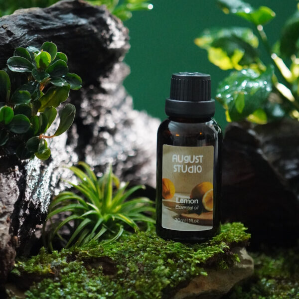 Tinh Dầu Thiên Nhiên Chanh (Lemon) – August Studio | Thanh Mát, Khử Mùi, Đuổi Côn Trùng
