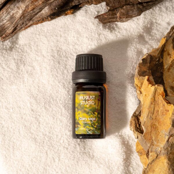Tinh Dầu Thiên Nhiên Xô Thơm (Clary Sage) – August Studio | An Thần, Thư Giãn, Cân Bằng Tự Nhiên