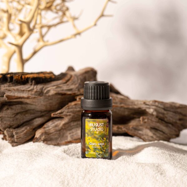 Tinh Dầu Thiên Nhiên Xô Thơm (Clary Sage) – August Studio | An Thần, Thư Giãn, Cân Bằng Tự Nhiên