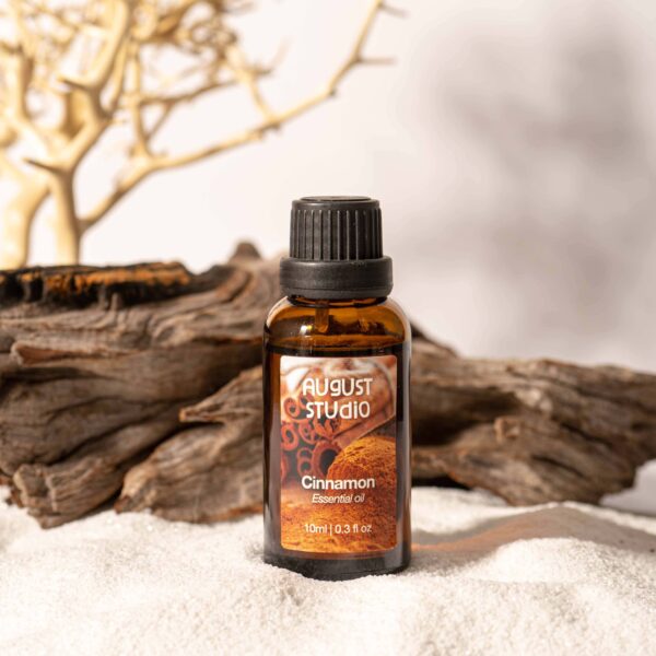 Tinh Dầu Thiên Nhiên Quế (Cinnamon) – August Studio | Ấm Nồng, Kháng Khuẩn, Khử Mùi Tự Nhiên