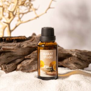 Tinh Dầu Thiên Nhiên Chanh (Lemon) – August Studio | Thanh Mát, Khử Mùi, Đuổi Côn Trùng