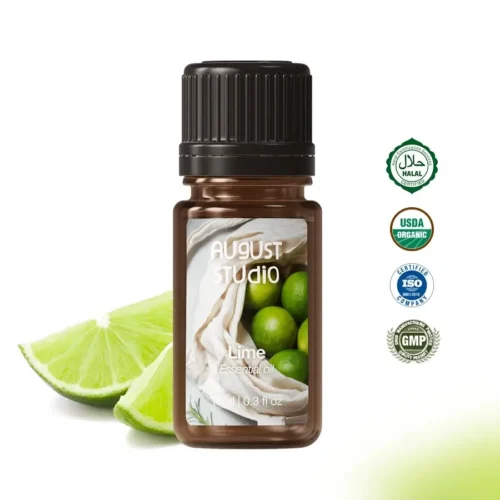Tinh Dầu Thiên Nhiên Chanh Sần (Lime) – August Studio | Tươi Mát, Thanh Lọc, Khử Mùi Hiệu Quả