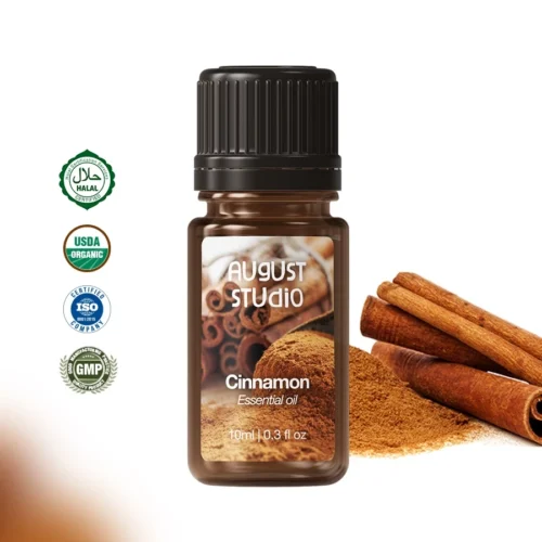 Tinh Dầu Thiên Nhiên Quế (Cinnamon) – August Studio | Ấm Nồng, Kháng Khuẩn, Khử Mùi Tự Nhiên