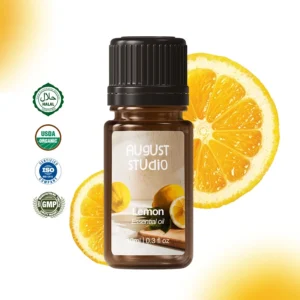 Tinh Dầu Thiên Nhiên Chanh (Lemon) – August Studio | Thanh Mát, Khử Mùi, Đuổi Côn Trùng