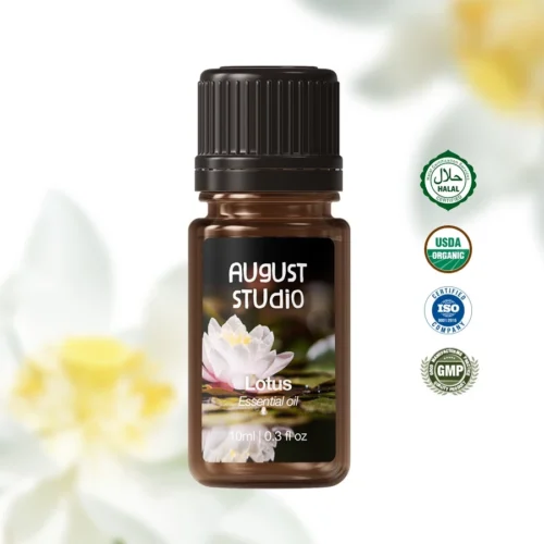 Tinh Dầu Thiên Nhiên Hoa Sen (Lotus) – August Studio | Hương Nhẹ Dịu, Thư Giãn, Thanh Lọc Không Gian