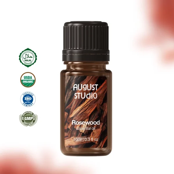 Tinh Dầu Thiên Nhiên Gỗ Hồng (Rosewood) – August Studio | Ấm Áp, Dịu Êm, Thư Giãn