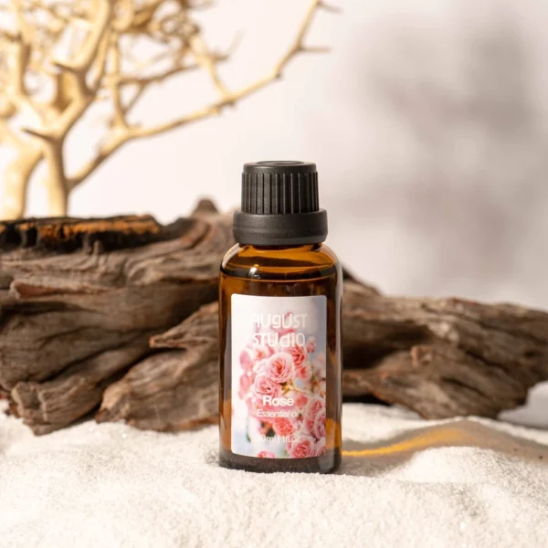 Tinh Dầu Hoa Hồng (Rose) – August Studio | Hương Nữ Tính, Ngọt Ngào, Lãng Mạn